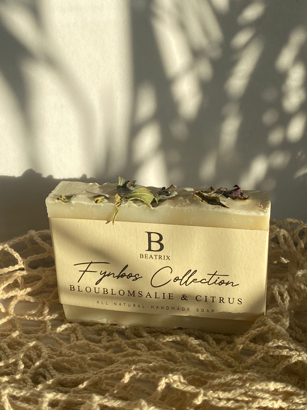 Fynbos collection: Bloublomsalie & Citrus soap