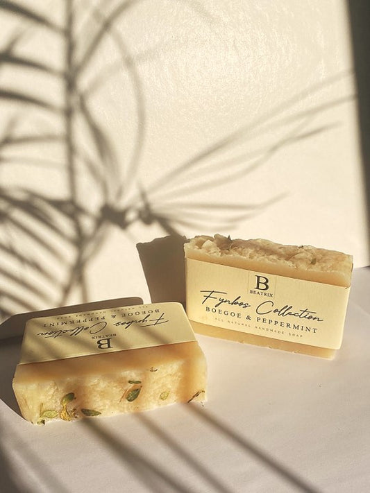 Fynbos collection: Boegoe & Peppermint soap