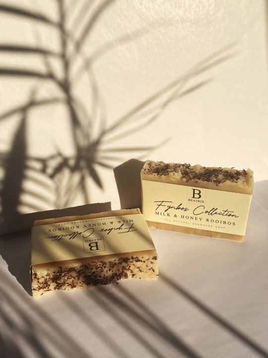 Fynbos collection: Milk & Honey Rooibos soap