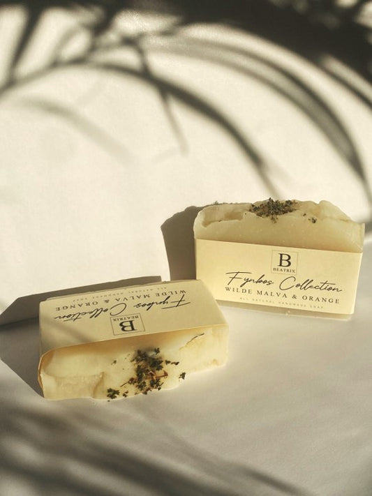 Fynbos collection: Wilde Malva & Orange soap